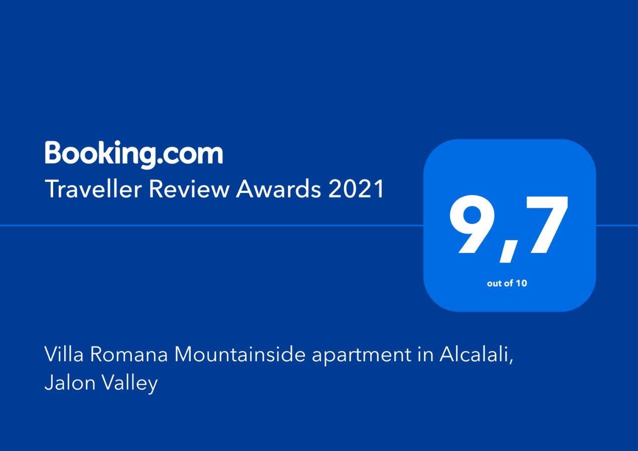 Villa Romana Mountainside Apartment In Alcalali, Jalon Valley ภายนอก รูปภาพ