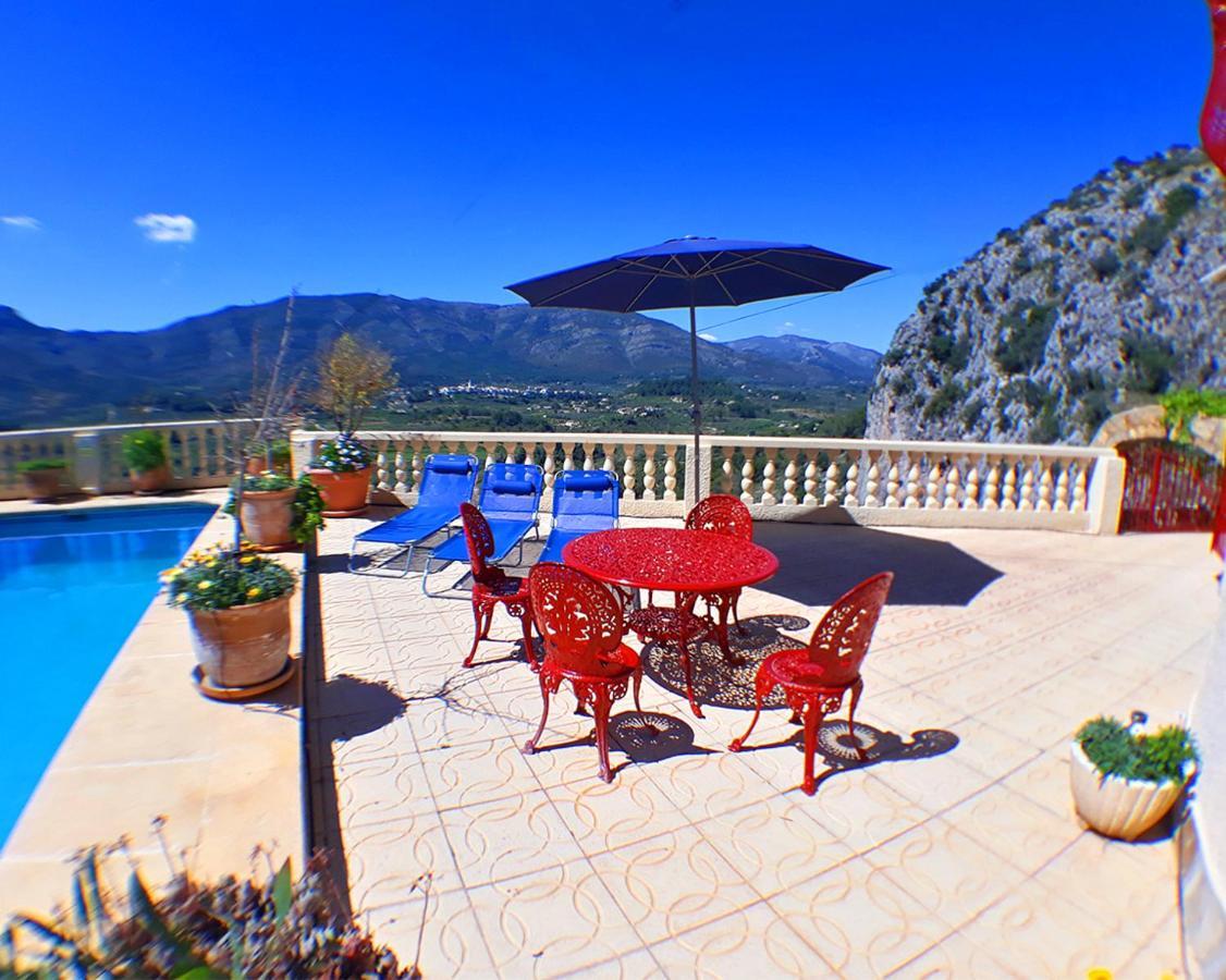 Villa Romana Mountainside Apartment In Alcalali, Jalon Valley ภายนอก รูปภาพ